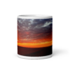 Orange Sunset Fields - Glossy Mug
