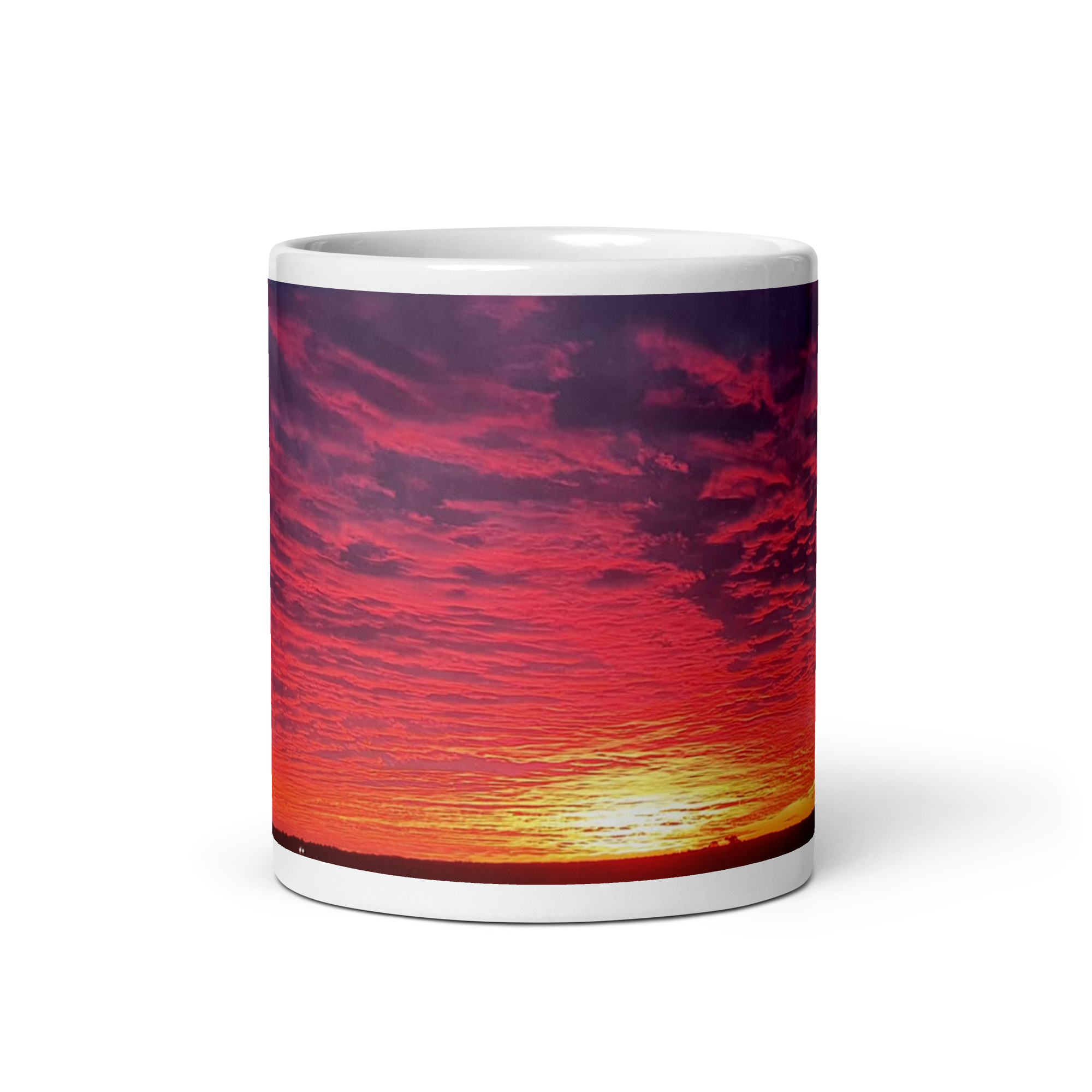 Pink Sunset Mug, Cloud Sunset Mug