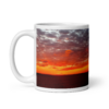 Orange Sunset Fields - Glossy Mug - Image 2
