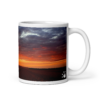 Orange Sunset Fields - Glossy Mug - Image 3