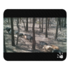 Single File Wild Pigs - Mouse pad