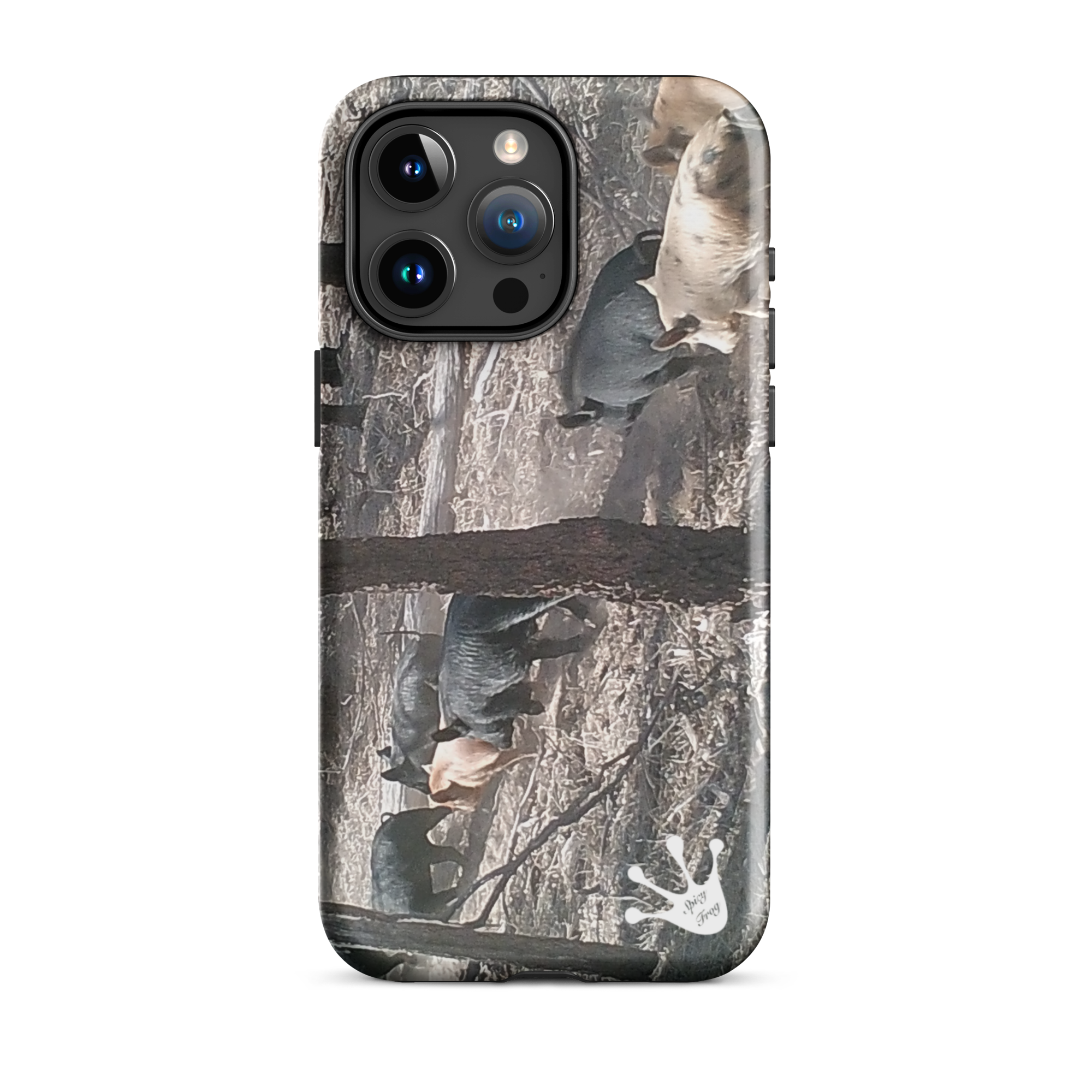 Single File Wild Pigs – Tough Case for iPhone®